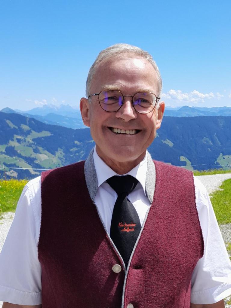 Peter Metzler, Chorleiter, Chormitglied seit 1989
